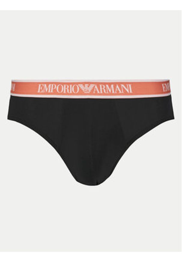 Emporio Armani Underwear Komplet slipów EM000258 AF10779 MC061 Czarny. Kolor: czarny. Materiał: bawełna