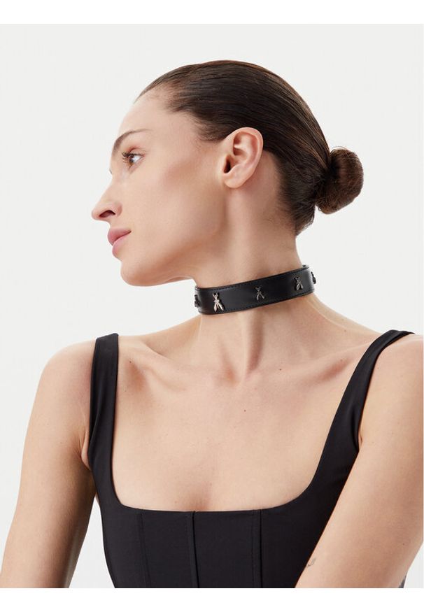 Patrizia Pepe Choker 8J0098 Czarny. Kolor: czarny