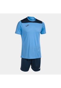 Zestaw Sportowy Joma Phoenix II 4XS - Błękitny/Marynarski dla Dzieci. Okazja: na uczelnię. Kolor: niebieski. Materiał: poliester, dresówka. Styl: sportowy #1