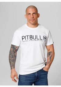 PITBULL - Koszulka bawełniana sportowy t-shirt dla dorosłych Origin. Kolor: wielokolorowy, szary, biały. Materiał: bawełna