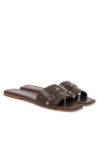Marciano Guess Klapki G6GZ16 L0097 Brązowy ciemny. Kolor: brązowy. Materiał: skóra #5