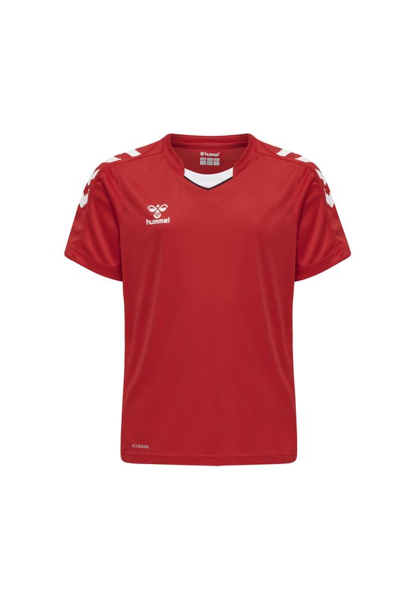 Koszulka dziecięca Hummel hmlCORE XK. Kolor: czerwony, wielokolorowy, różowy. Materiał: tkanina. Sport: fitness, piłka nożna