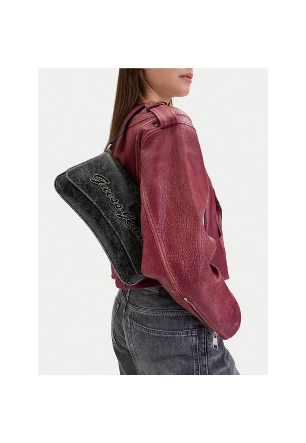 Torebka Guess Jeans. Kolor: czarny