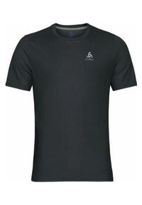 Koszulka z krótkim rękawem trekkingowa męska Odlo T-shirt F-DRY. Kolor: wielokolorowy, czarny, szary. Długość rękawa: krótki rękaw. Długość: krótkie