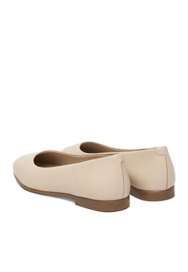 Lasocki Baleriny CEO-RST-WOLLY-09 Beżowy. Kolor: beżowy. Materiał: skóra