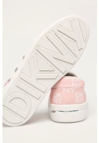 DKNY - Dkny - Tenisówki. Nosek buta: okrągły. Kolor: różowy. Materiał: guma #3