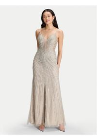 Hey Kyla Sukienka wieczorowa 5AK024HK Srebrny Regular Fit. Kolor: srebrny. Materiał: syntetyk. Styl: wizytowy #1