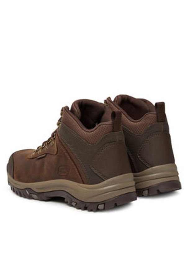 skechers - Skechers Trekkingi Relment 205240 COC Brązowy. Kolor: brązowy. Materiał: nubuk, skóra. Sport: turystyka piesza