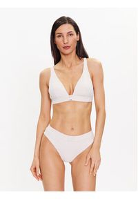 Calvin Klein Swimwear Góra od bikini KW0KW02147 Biały. Kolor: biały. Materiał: syntetyk #3