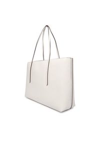 Calvin Klein Torebka Foil Logo Tote W/Pouch LV04F3274G Biały. Kolor: biały. Materiał: skórzane #6
