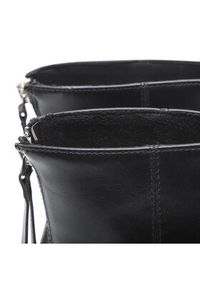 Jenny Fairy Botki WFA1954-1 Czarny. Kolor: czarny. Materiał: skóra #4