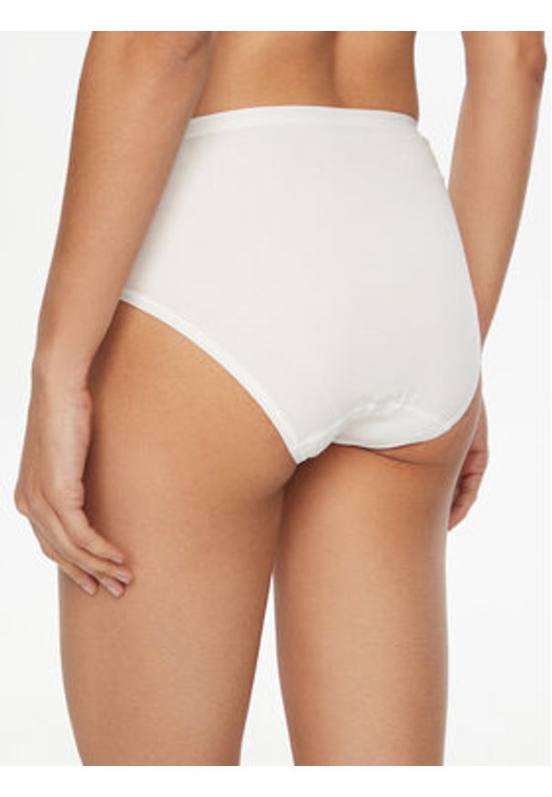 Triumph Komplet fig klasycznych z wysokim stanem Sense Of Cotton 10225046 Biały. Stan: podwyższony. Kolor: biały. Materiał: bawełna