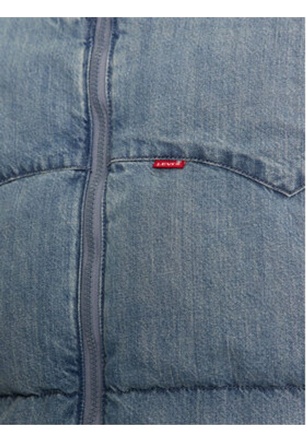 Levi's® Kurtka puchowa A0726-0003 Niebieski Relaxed Fit. Kolor: niebieski. Materiał: bawełna