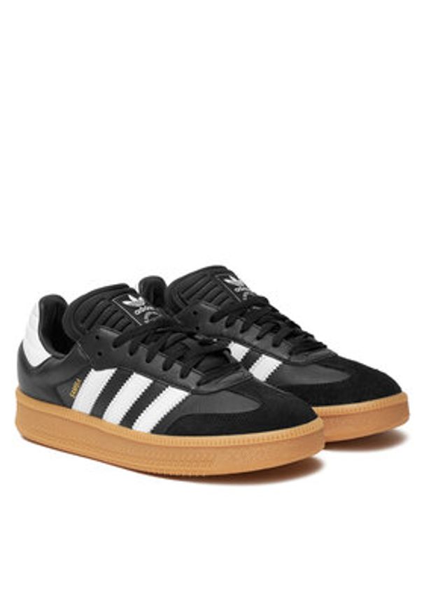 Adidas - adidas Sneakersy Samba Xlg IE1379 Czarny. Kolor: czarny. Materiał: skóra
