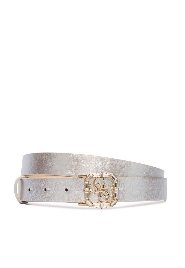 Pasek Damski Guess. Kolor: srebrny
