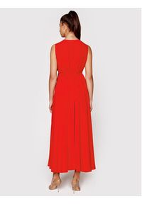 N°21 Sukienka koktajlowa 22I N2M0 H141 5111 Czerwony Regular Fit. Kolor: czerwony. Materiał: wiskoza. Styl: wizytowy #3