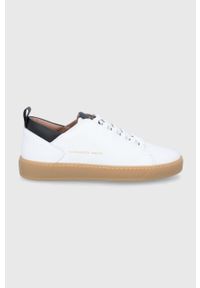 Alexander Smith buty skórzane Oxford Man kolor biały. Zapięcie: sznurówki. Kolor: biały. Materiał: skóra