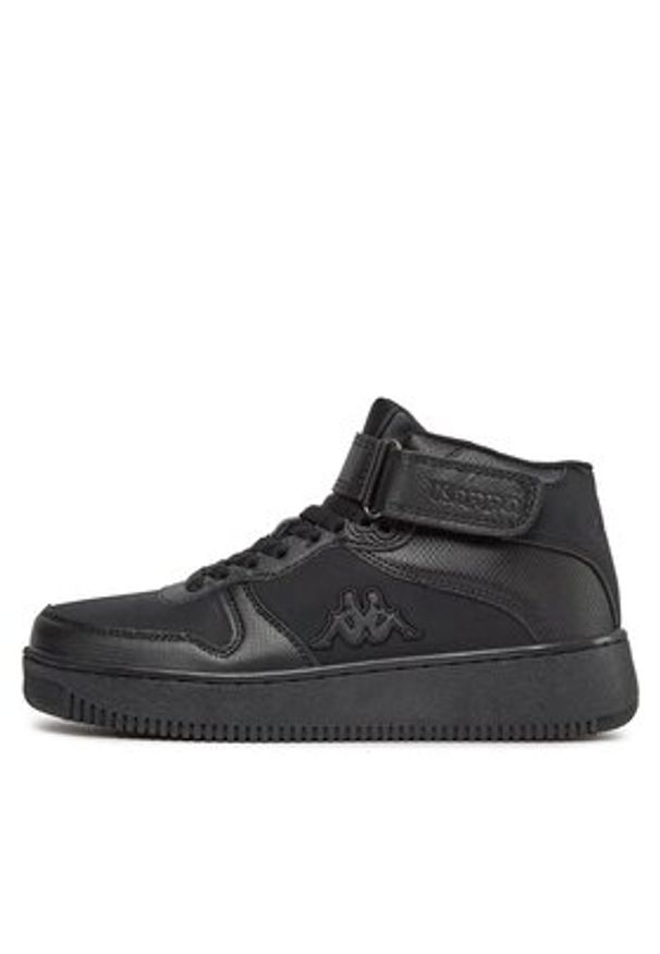 Kappa Sneakersy Logo Maserta Md V 35164DW Czarny. Kolor: czarny. Materiał: skóra