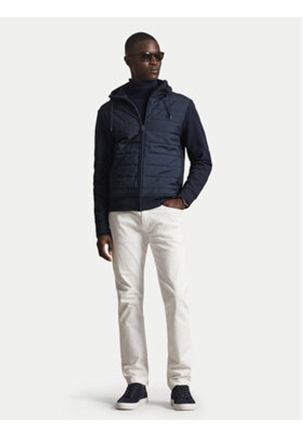 Polo Ralph Lauren Kurtka przejściowa 710B13510001 Granatowy Regular Fit. Typ kołnierza: polo. Kolor: niebieski. Materiał: bawełna