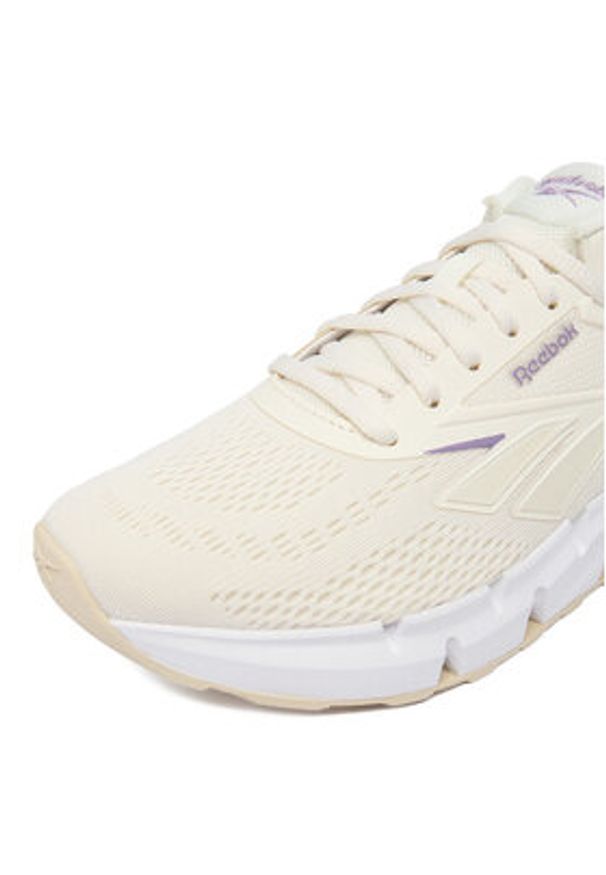Reebok Buty do biegania EO-ZIG DYNAMICA 6 100244513 Écru. Kolor: kremowy. Materiał: materiał