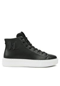 Karl Lagerfeld - KARL LAGERFELD Sneakersy KL52265 Czarny. Kolor: czarny. Materiał: skóra #1