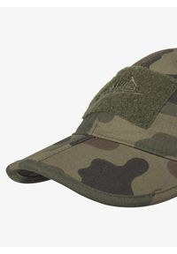 Czapka z daszkiem Helikon-Tex Baseball Folding - woodland. Kolor: czarny, zielony, wielokolorowy. Styl: sportowy