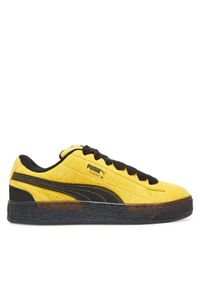 Sneakersy Puma. Kolor: żółty. Model: Puma Suede