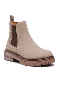 Botki Jenny Fairy. Kolor: beżowy #1