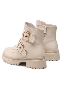 DeeZee Botki WS5680-14 Beżowy. Kolor: beżowy. Materiał: skóra #5