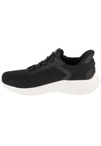skechers - Buty sportowe Sneakersy męskie, Slip-Ins: Bobs Squad Chaos - Tough Walk. Kolor: czarny. Sport: turystyka piesza