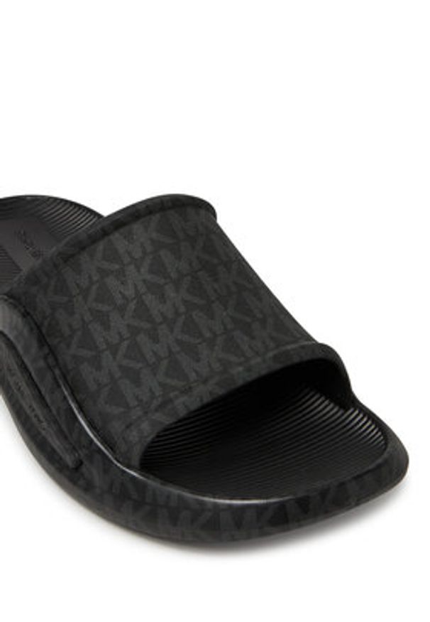 MICHAEL Michael Kors Klapki Griffin 42S5GRFA3Q Czarny. Kolor: czarny