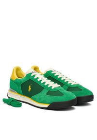 Polo Ralph Lauren Sneakersy 809P01641002 Zielony. Kolor: zielony. Materiał: zamsz, skóra #2