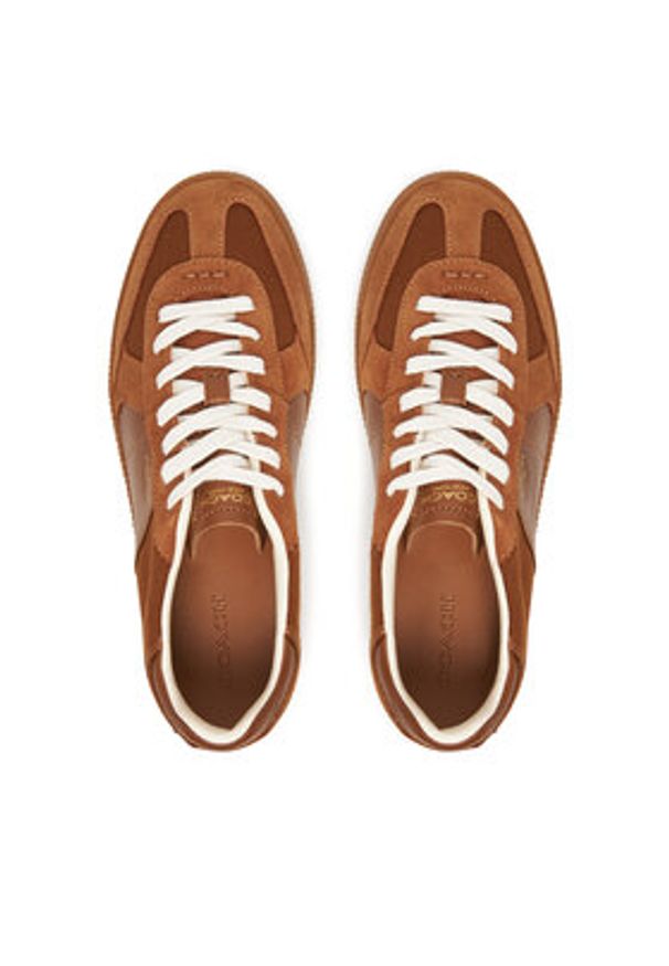 Coach Sneakersy Ellis CBX21 Brązowy. Kolor: brązowy. Materiał: materiał