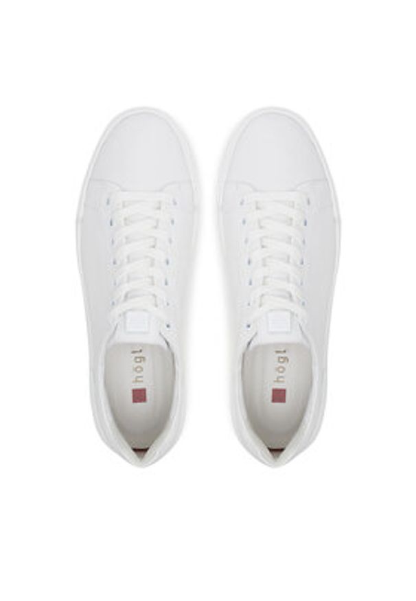 HÖGL Sneakersy Blade 9-103606 Biały. Kolor: biały. Materiał: skóra