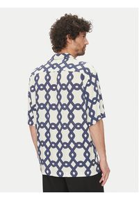 Selected Homme Koszula 16088360 Granatowy Relaxed Fit. Kolor: niebieski. Materiał: wiskoza #5