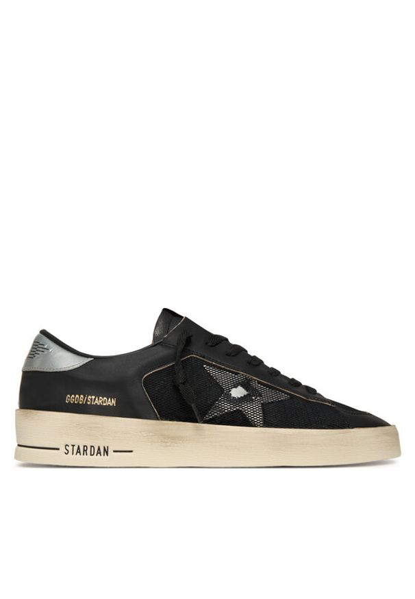 GOLDEN GOOSE - Golden Goose Sneakersy Stardan Under Net Star GMF00370.F004118.90179 Czarny. Kolor: czarny. Materiał: skóra