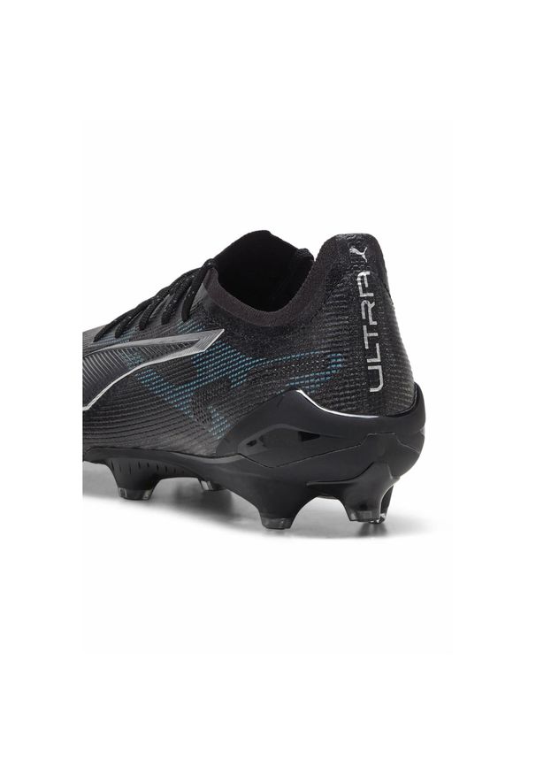 Puma - Buty piłkarskie ULTRA 5 ULTIMATE FG PUMA Black Silver Bright Aqua Metallic Blue. Zapięcie: sznurówki. Kolor: wielokolorowy, czarny, niebieski, szary. Sport: piłka nożna