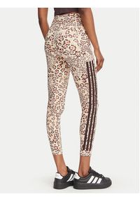 Adidas - adidas Legginsy Farm Rio Optime KR0231 Beżowy jasny Slim Fit. Kolor: beżowy. Materiał: syntetyk #2