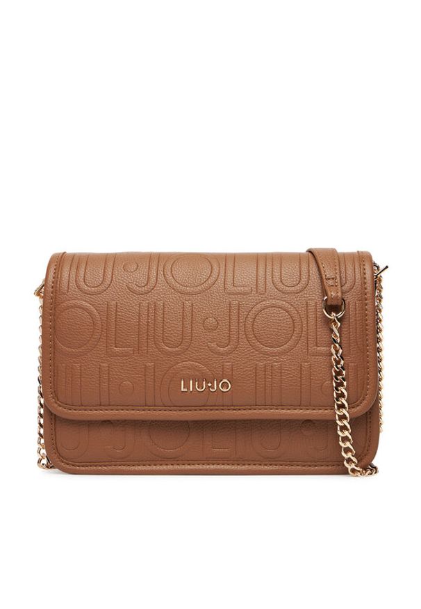 Liu Jo Torebka Esc Crossbody AF5158 E0538 Brązowy. Kolor: brązowy