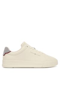 TOMMY HILFIGER - Sneakersy Tommy Hilfiger. Kolor: kremowy #1