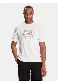 New Balance T-Shirt MT53905 Szary Regular Fit. Kolor: szary. Materiał: bawełna