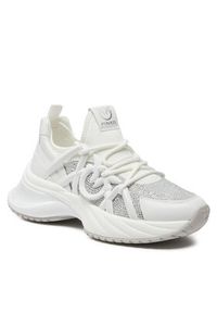 Pinko Sneakersy Ariel 01 SS0023 T014 Biały. Kolor: biały. Materiał: materiał #6