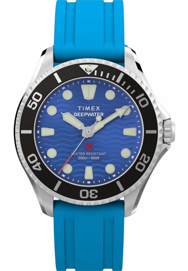 Zegarek męski Timex TW2Y40400 niebieski. Kolor: niebieski