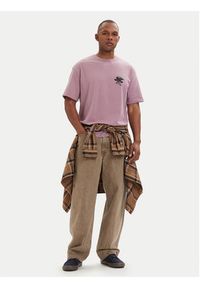 Quiksilver T-Shirt Elderberry EQYZT08200 Fioletowy Regular Fit. Kolor: fioletowy. Materiał: bawełna #4