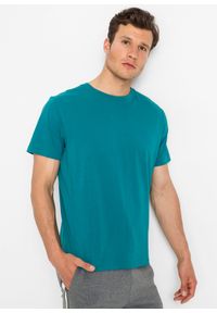 bonprix - T-shirt (3 szt.). Kolor: niebieski. Materiał: jersey