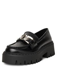 DeeZee Loafersy 25365-7 Czarny. Kolor: czarny. Materiał: skóra #6