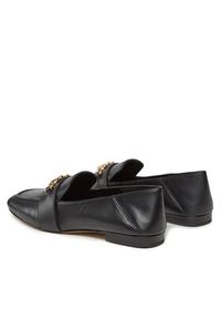 MICHAEL Michael Kors Lordsy Tiffanie Loafer 40H3TFFP1L Czarny. Kolor: czarny. Materiał: skóra