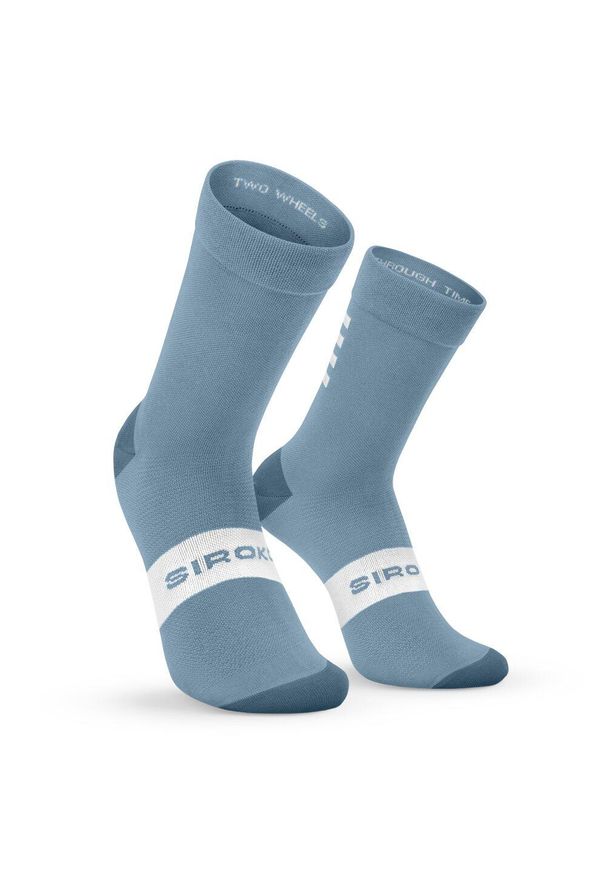 SIROKO - Skarpetki rowerowe Kolarstwo Siroko S1 Blue. Kolor: niebieski. Sport: kolarstwo