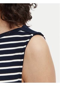 TOMMY HILFIGER - Tommy Hilfiger Sukienka codzienna WW0WW49311 Granatowy Slim Fit. Okazja: na co dzień. Kolor: niebieski. Materiał: wiskoza. Typ sukienki: proste. Styl: casual #5