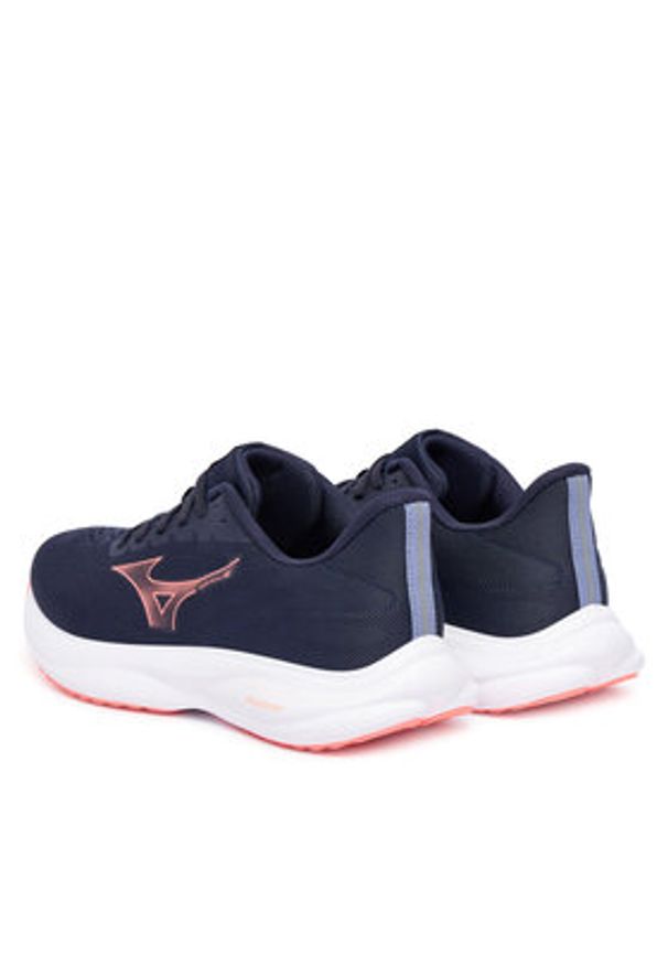 Mizuno Buty do biegania Revolt 4 J1GD2581 Czarny. Kolor: czarny. Materiał: materiał